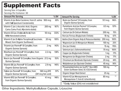 Primitive Scientific Prenatal and Postnatal Multivitamin for Women